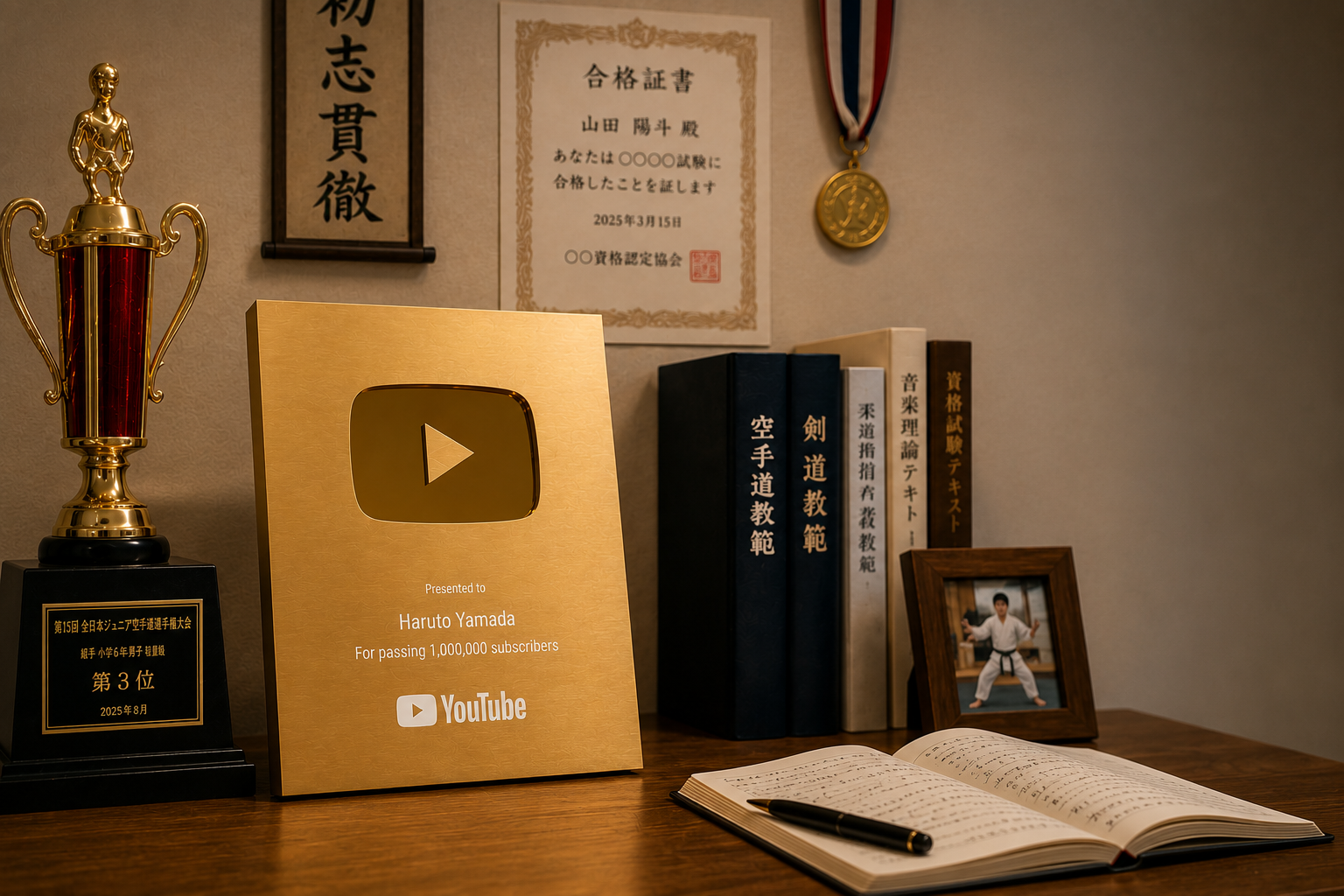 表彰・功績の証にの利用イメージ